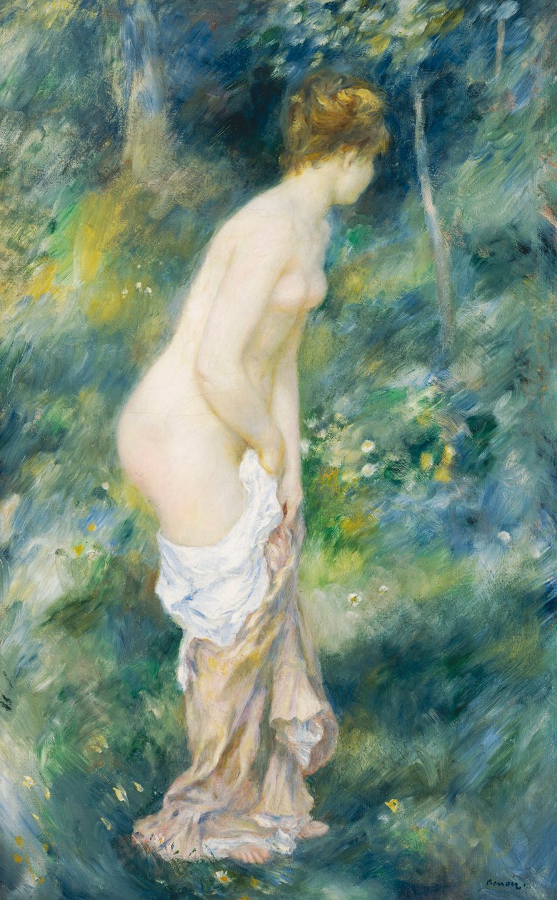 Stående Bader, 1887 af Pierre Auguste Renoir