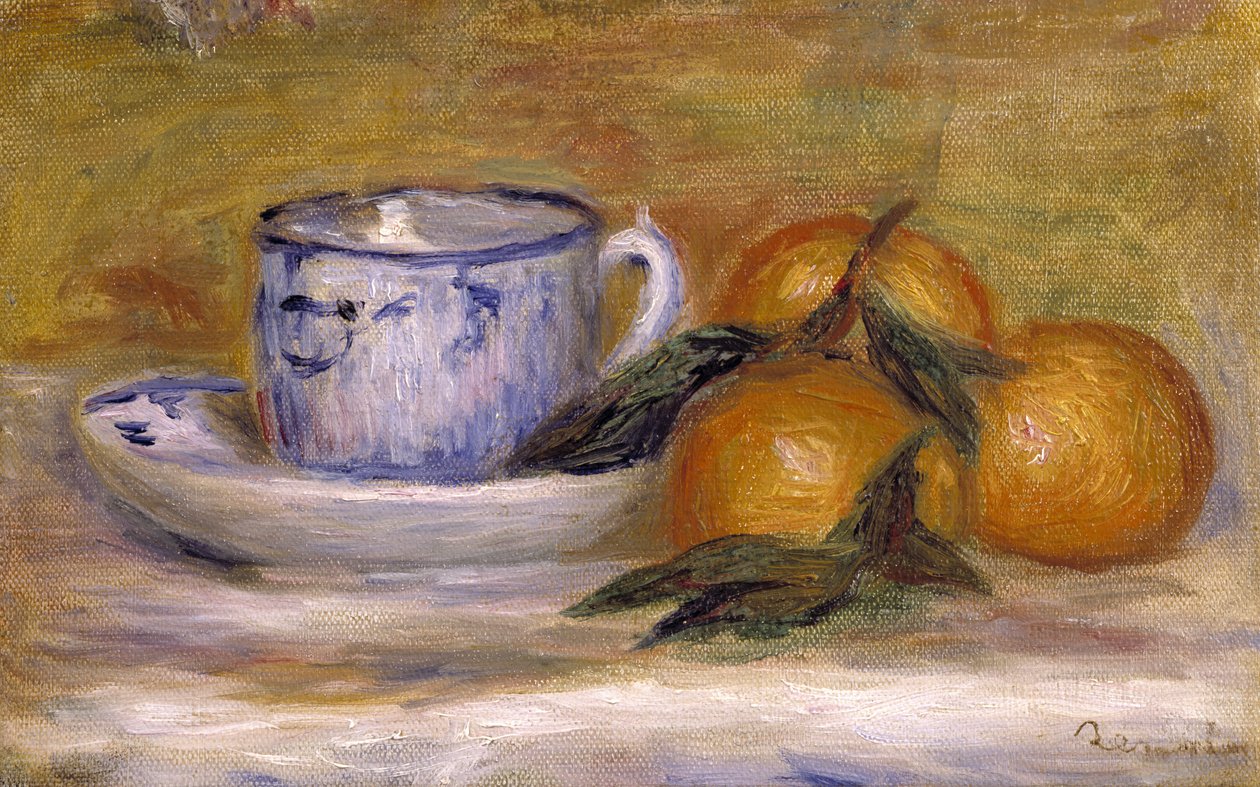 Stilleben, ca. 1908 (olie på lærred) af Pierre Auguste Renoir