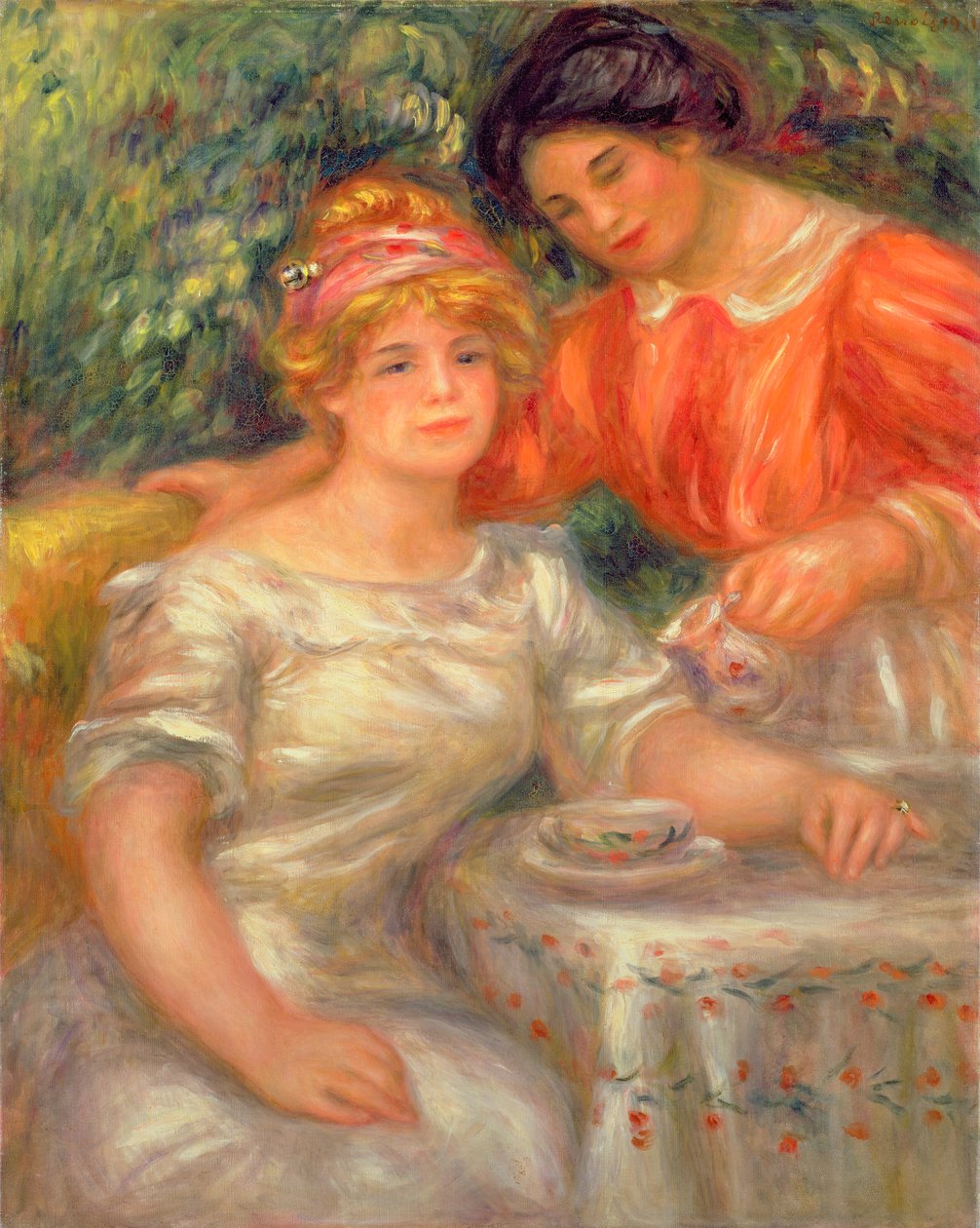 Te tid af Pierre Auguste Renoir