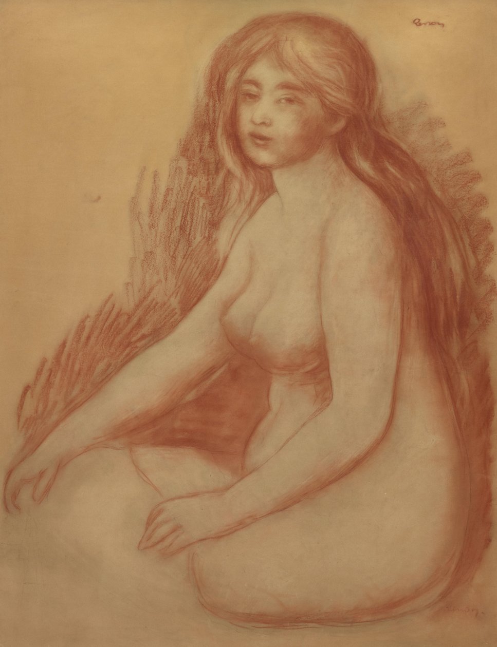 Bademanden af Pierre Auguste Renoir