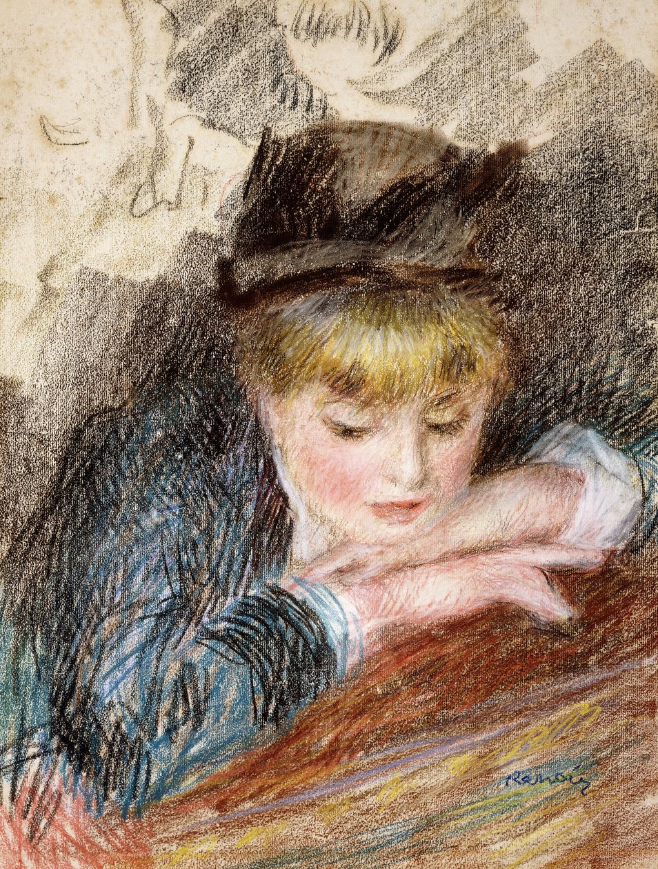 Logen; La Loge, 1879 af Pierre Auguste Renoir