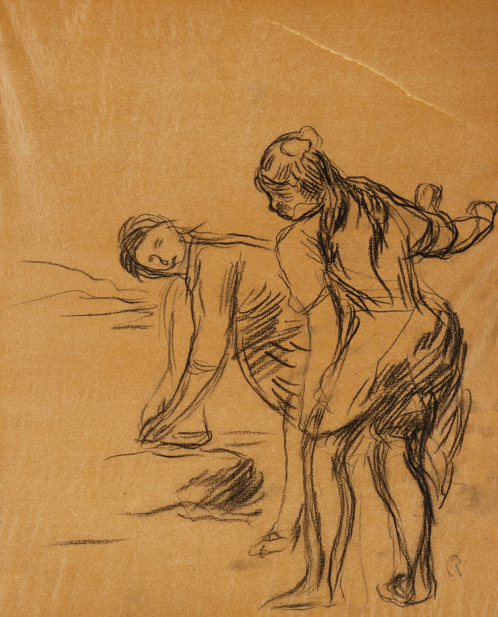 To dansere; to dansere, af Pierre Auguste Renoir