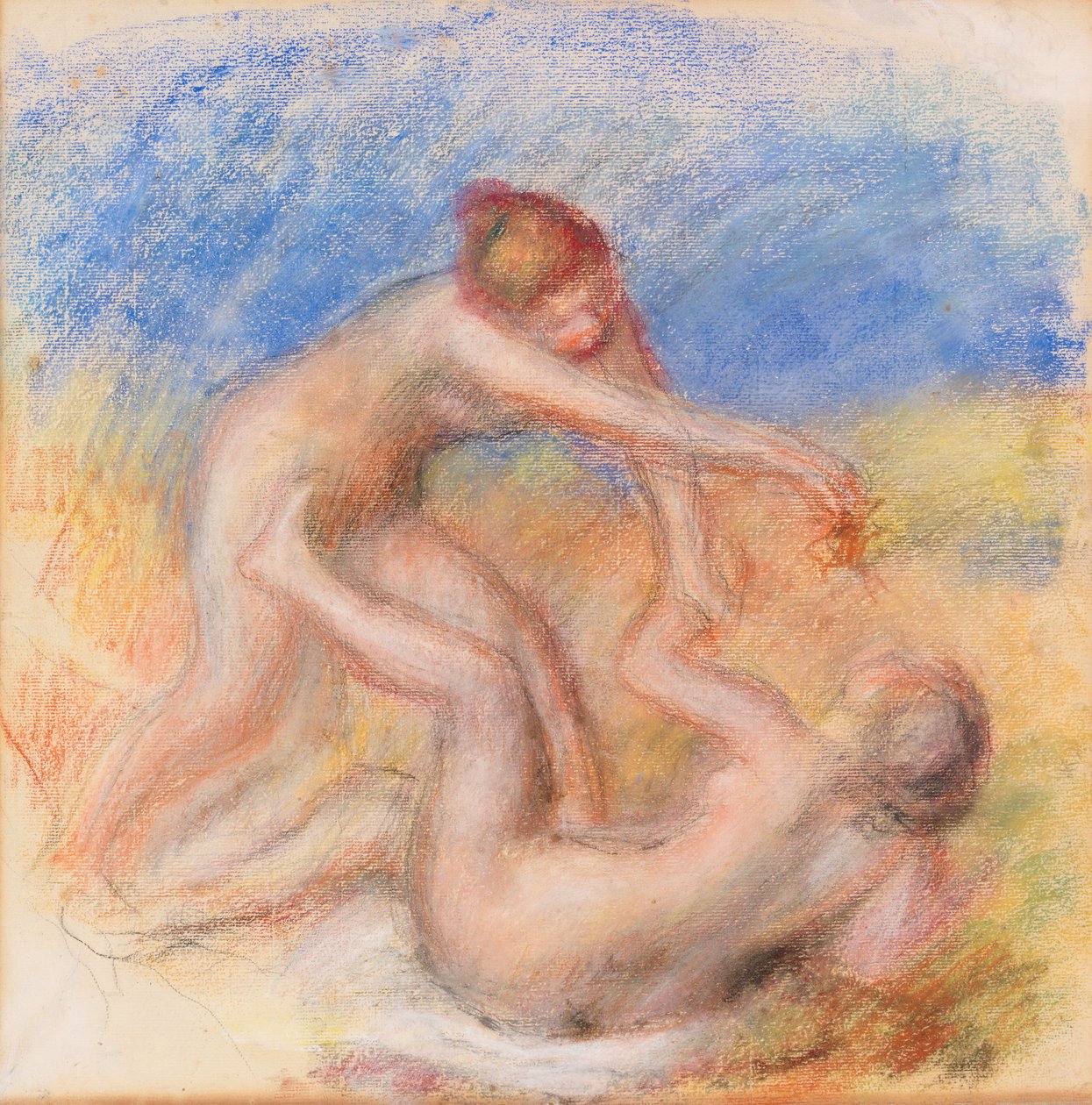 To nøgenbilleder af Pierre Auguste Renoir