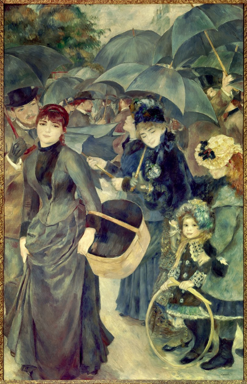 Paraplyer af Pierre Auguste Renoir