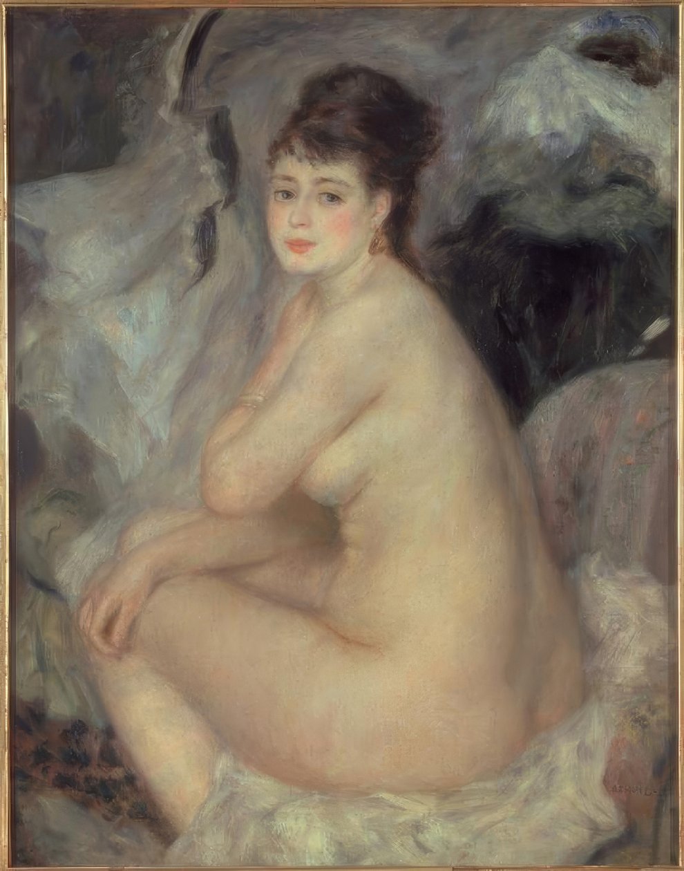 Kvinde nøgen af Pierre Auguste Renoir