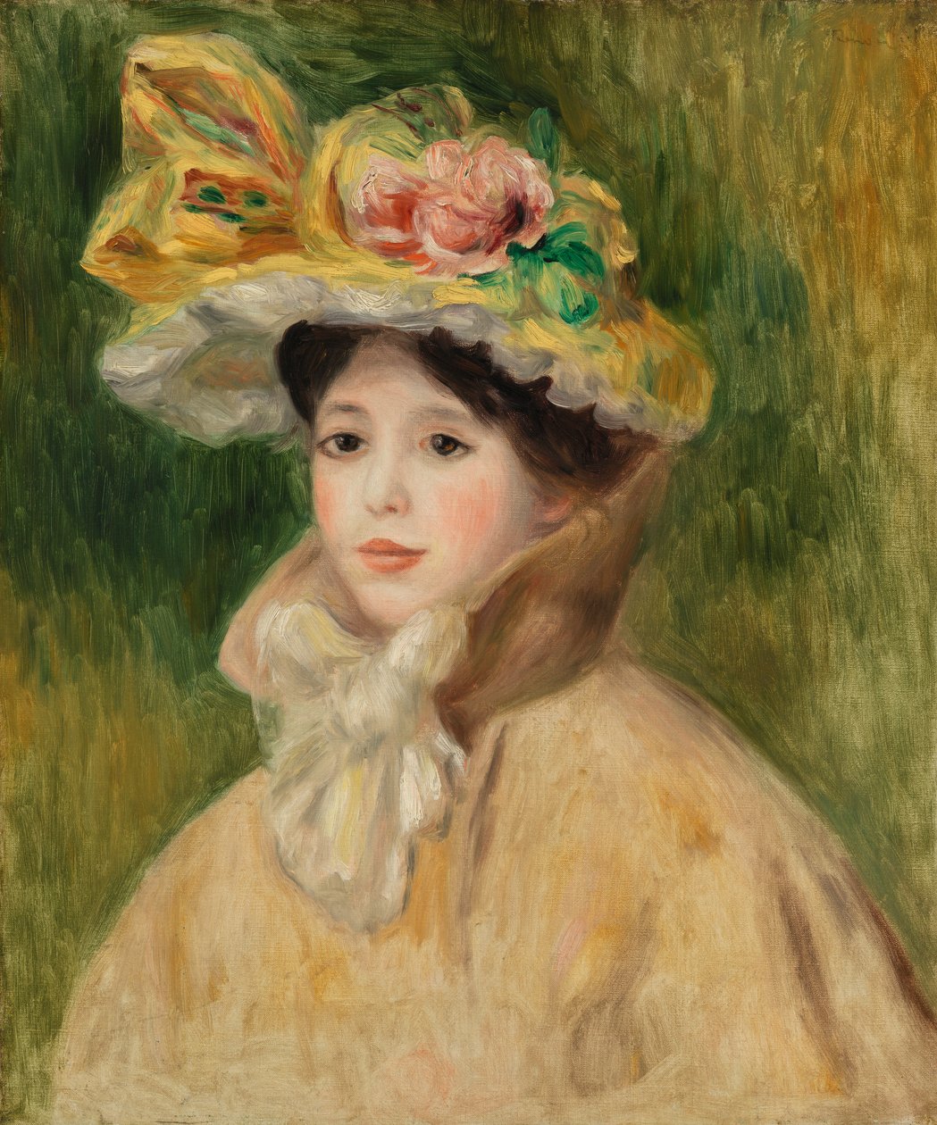 Kvinde med lodde af Pierre Auguste Renoir