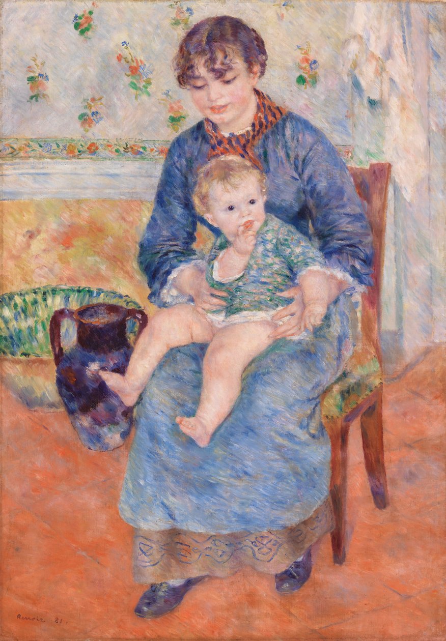 Ung mor af Pierre Auguste Renoir