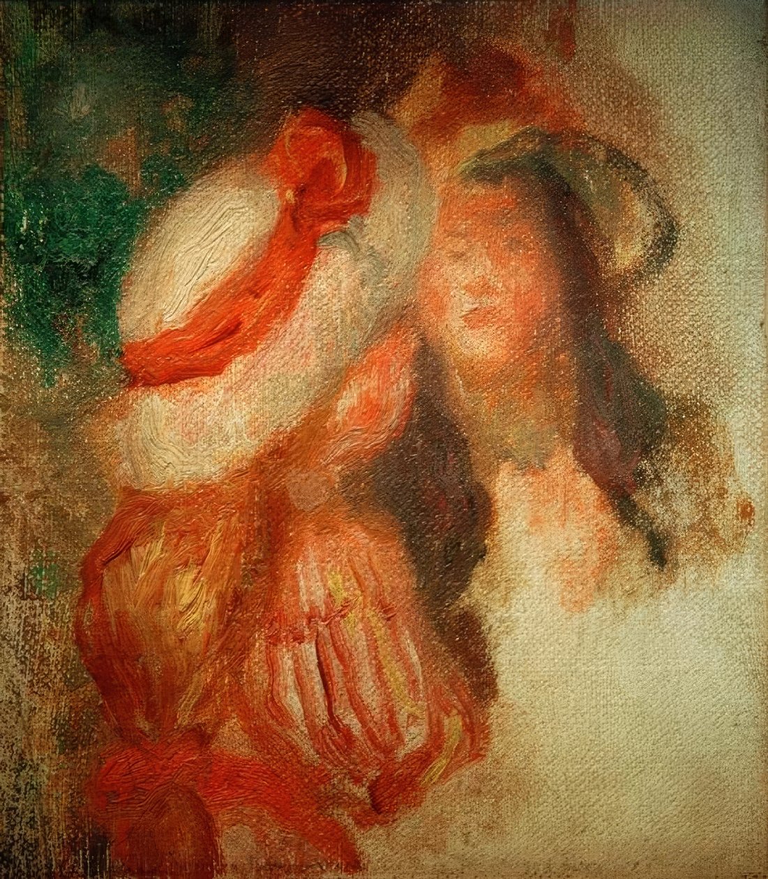 To små piger af Pierre Auguste Renoir