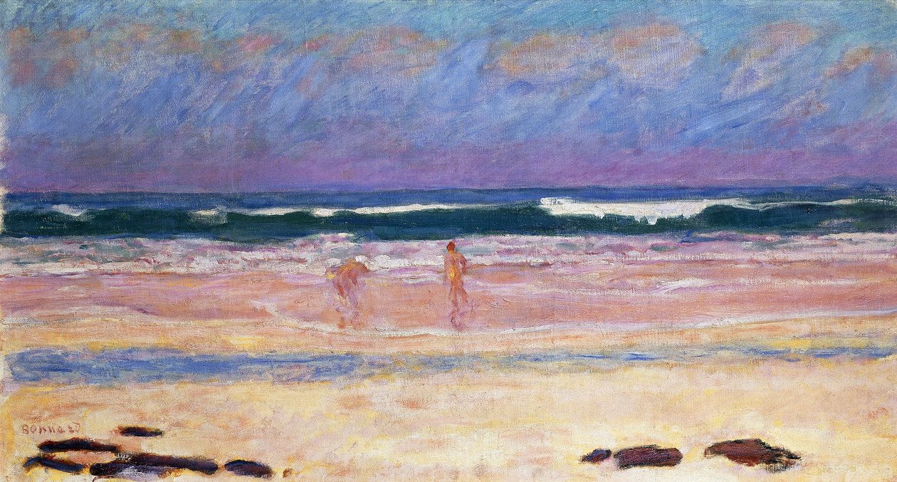 Strand; Plage af Pierre Bonnard