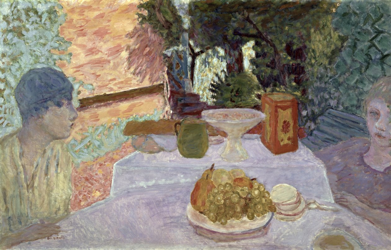 Morgenmad af Pierre Bonnard