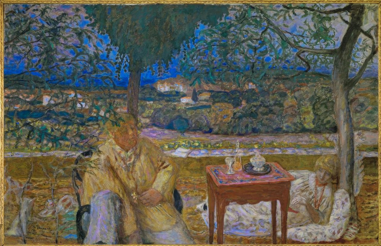 Samtale provencalsk af Pierre Bonnard