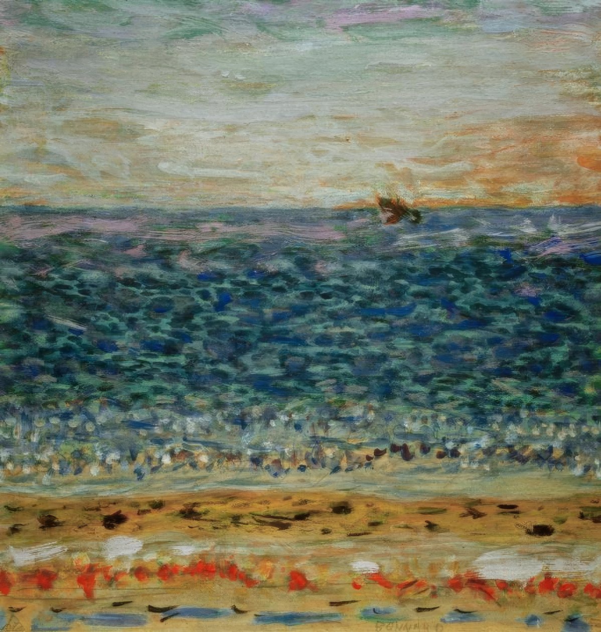 Havet af Pierre Bonnard