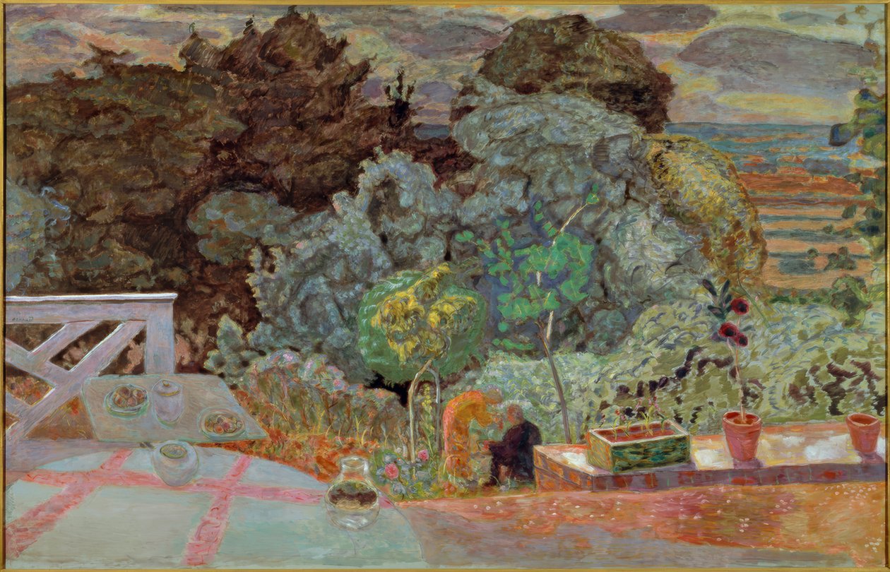 Terrassen af Pierre Bonnard