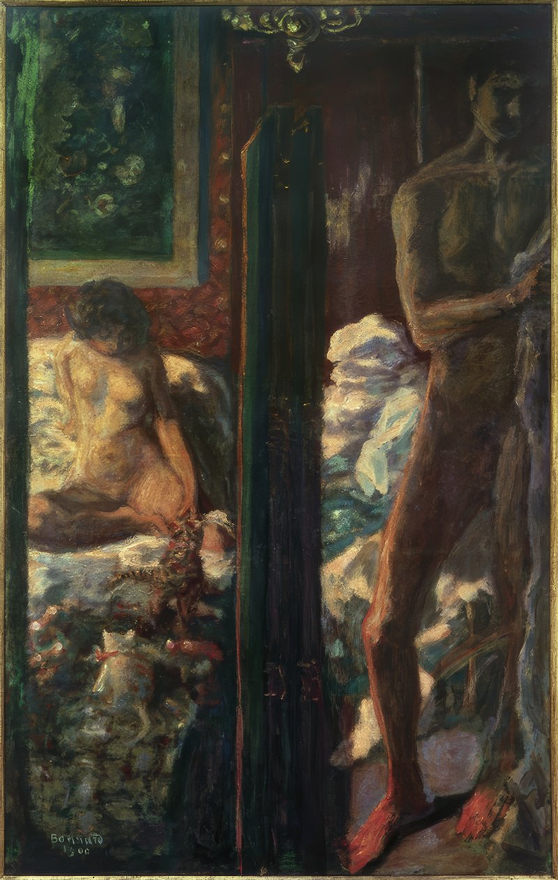 Manden og kvinden af Pierre Bonnard