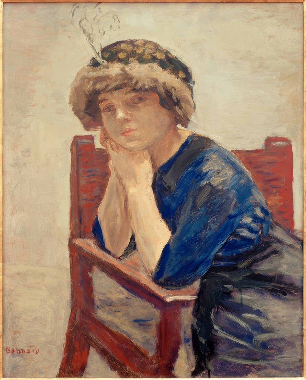 Hegrekvinden af Pierre Bonnard