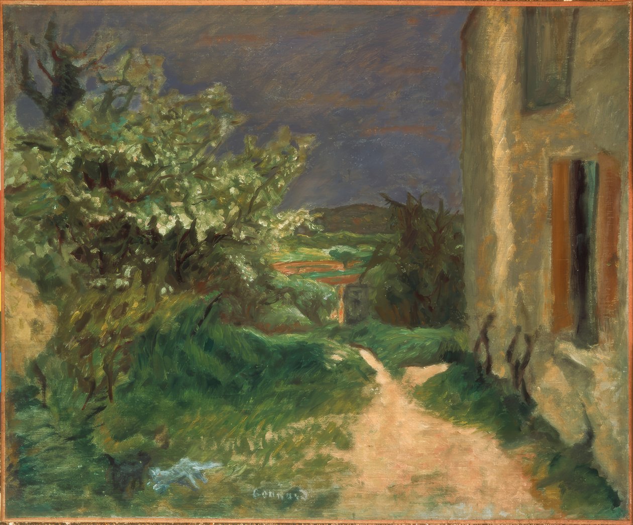 Huset Vernouillet af Pierre Bonnard