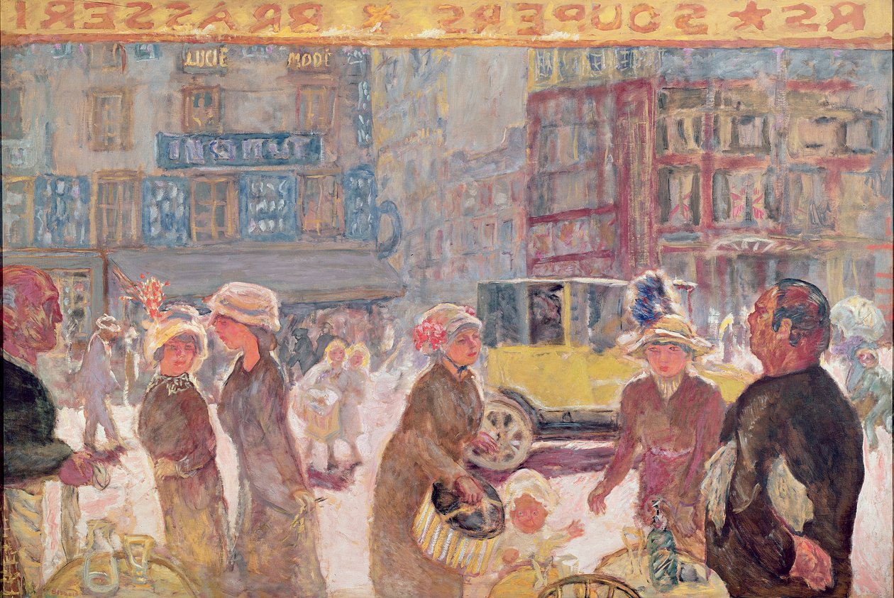 Place Clichy, 1912 af Pierre Bonnard
