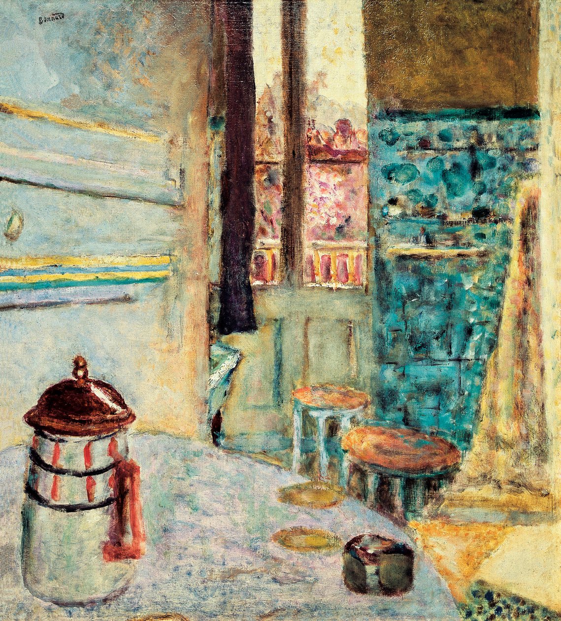 The cafeteria, 1937dani af Pierre Bonnard