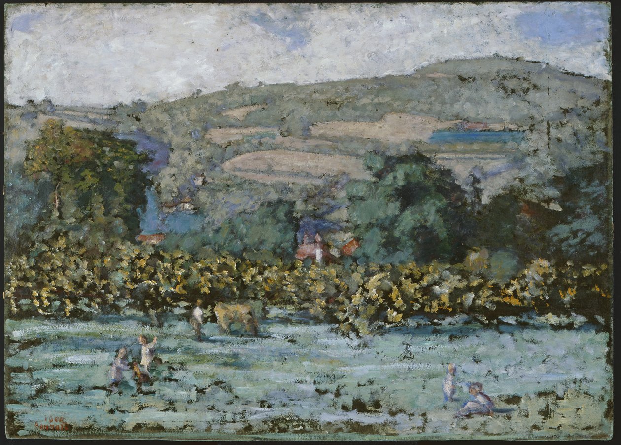 Landskab af Pierre Bonnard