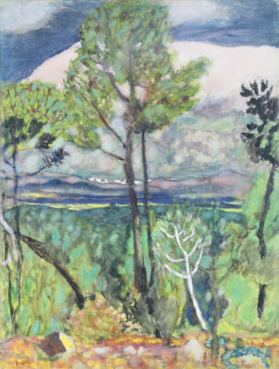 landskabdani af Pierre Bonnard