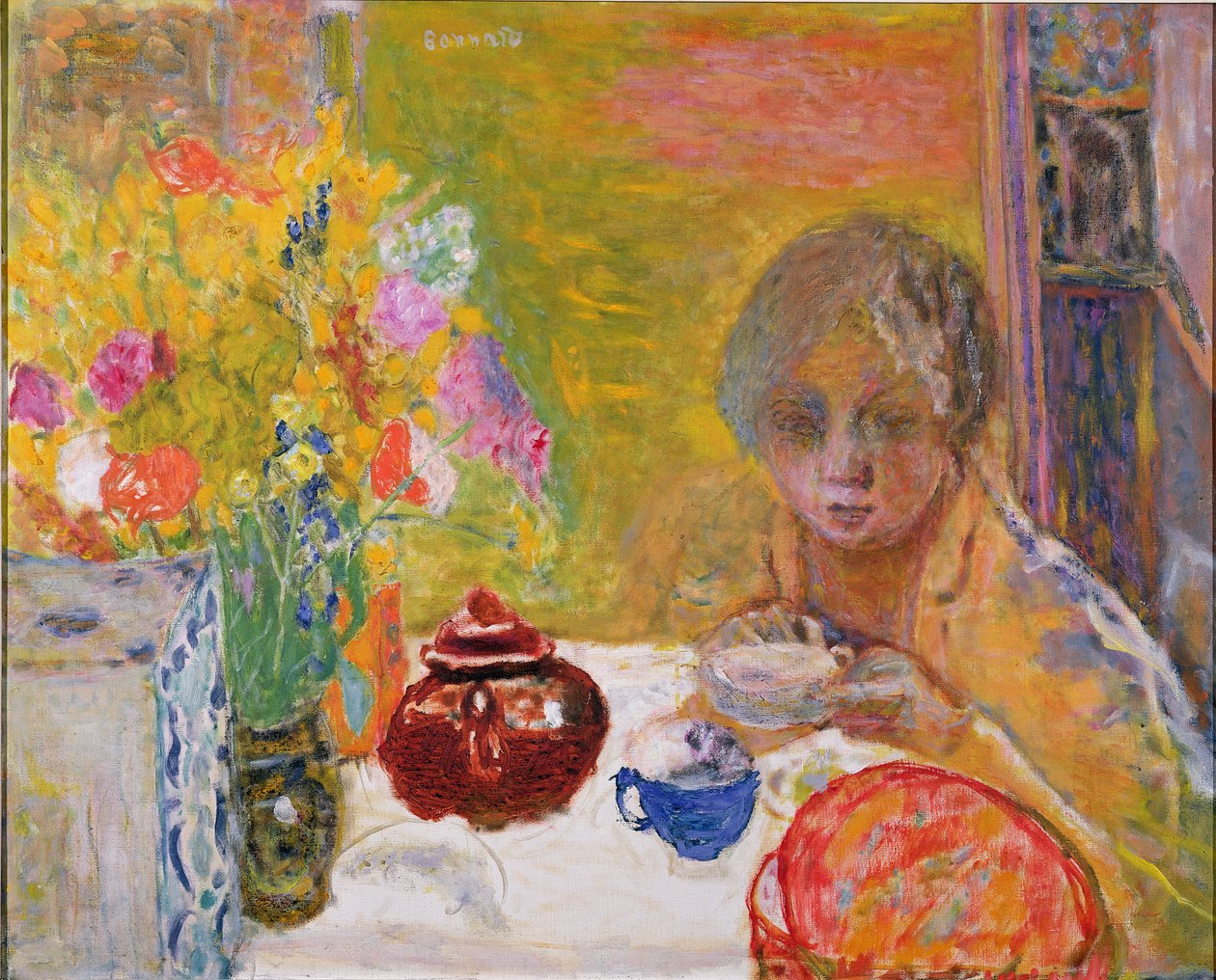 Frokost, 1932 af Pierre Bonnard