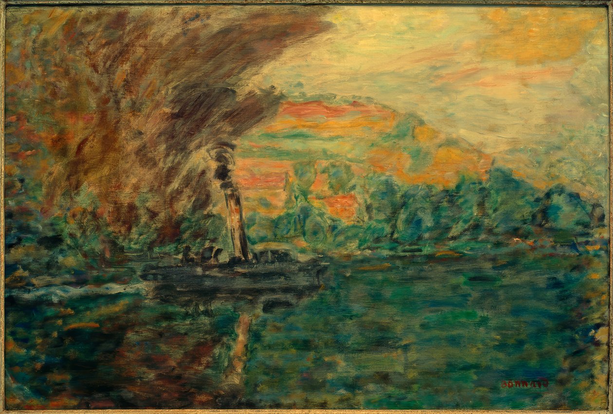 Slæbebåden af Pierre Bonnard
