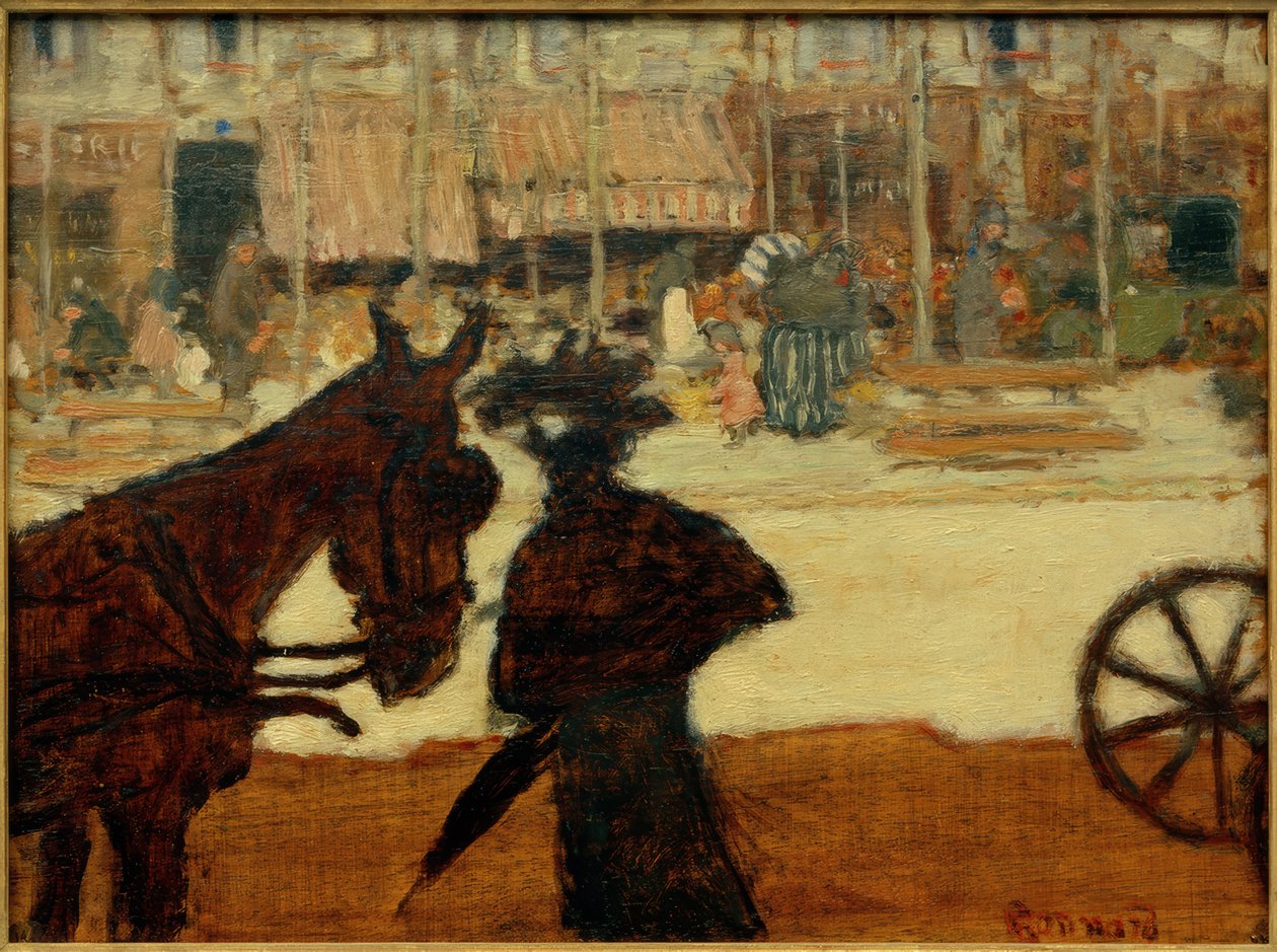 Førerhushesten af Pierre Bonnard