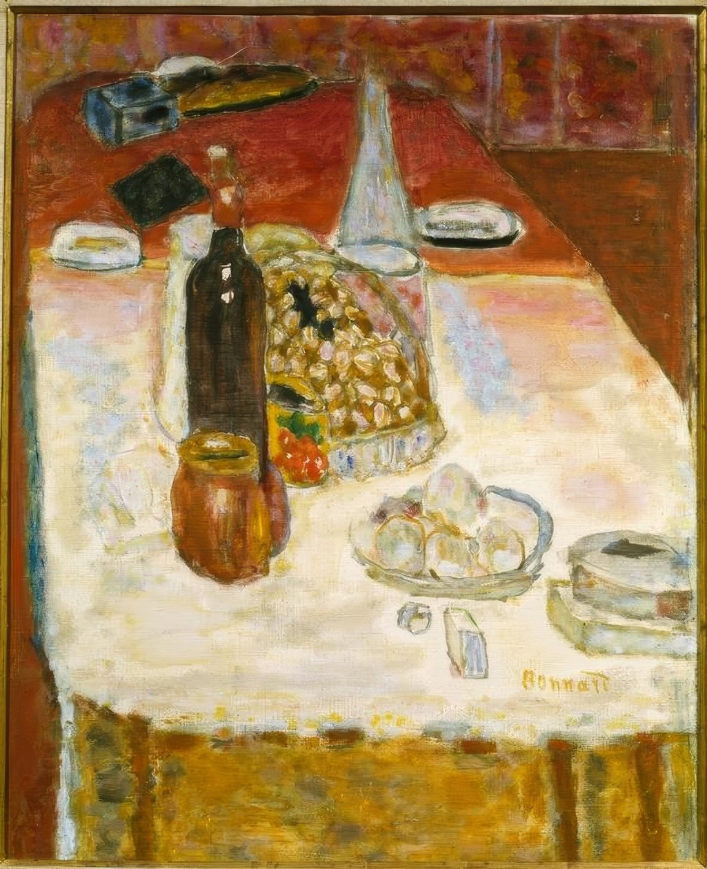 Morgenmad af Pierre Bonnard