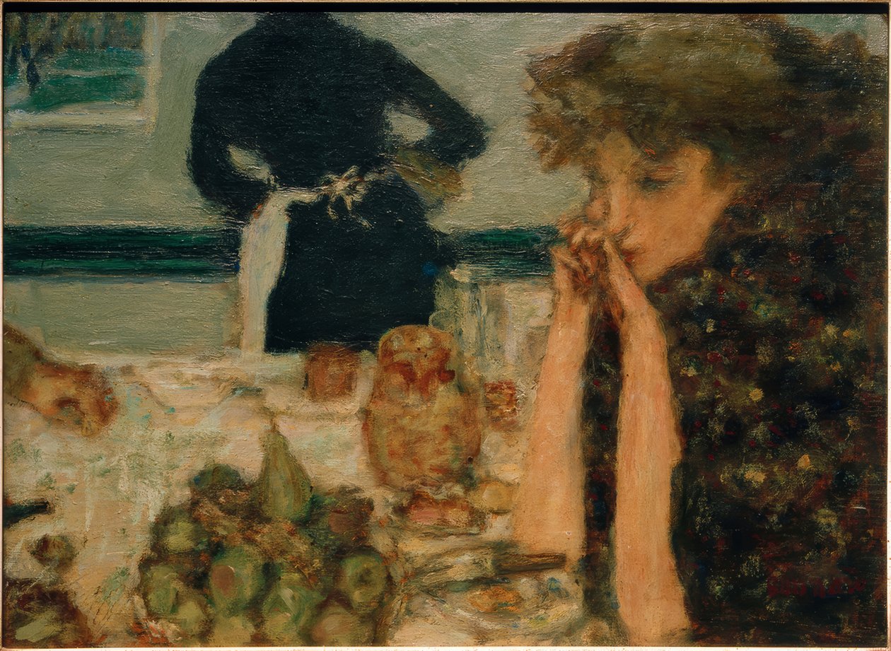 Misia Natansons morgenmad af Pierre Bonnard
