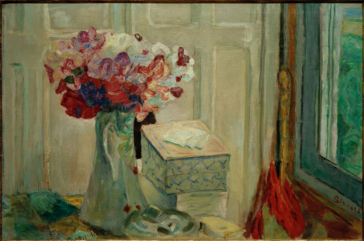Søde ærter af Pierre Bonnard