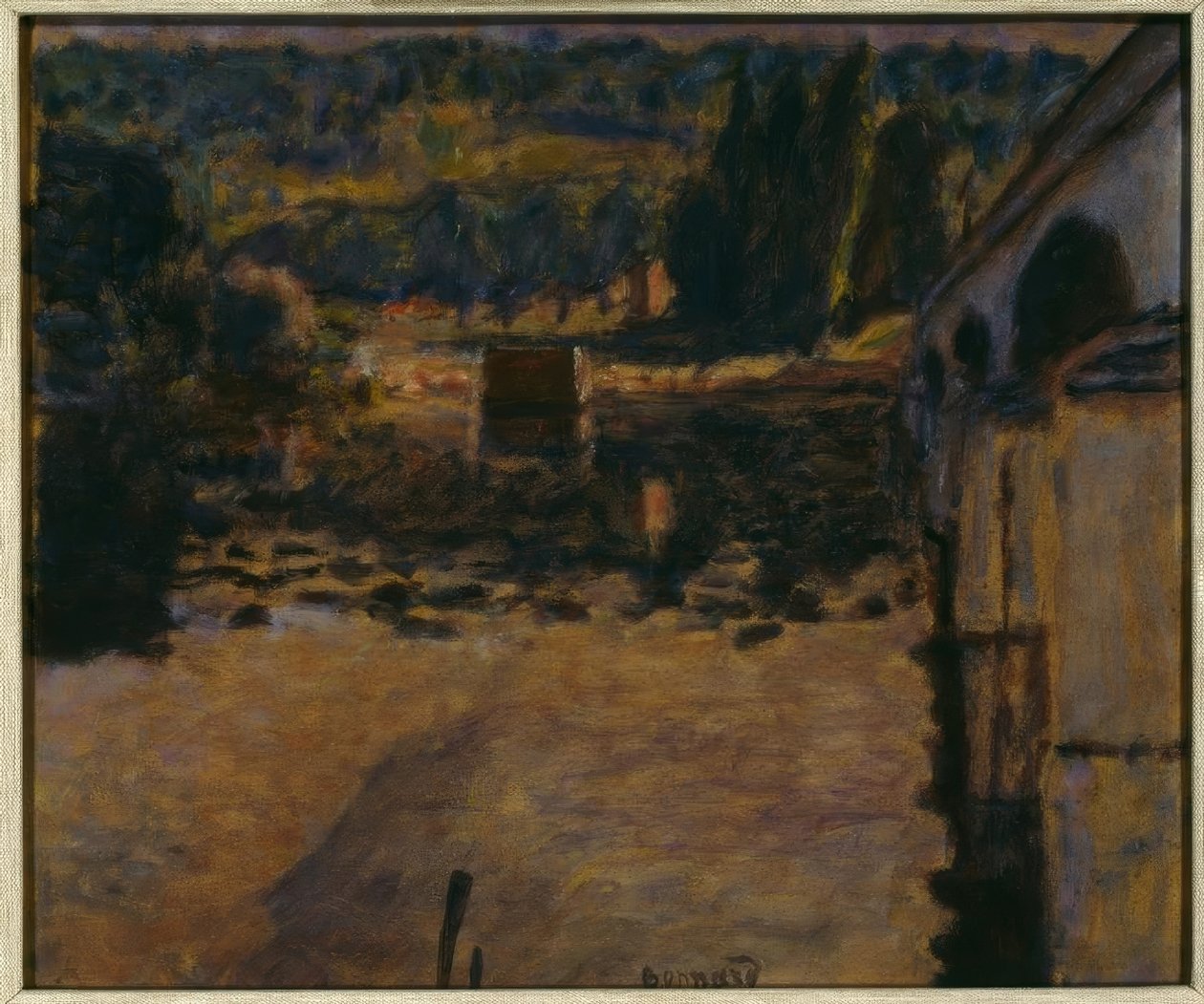 Broen ved Vernon af Pierre Bonnard