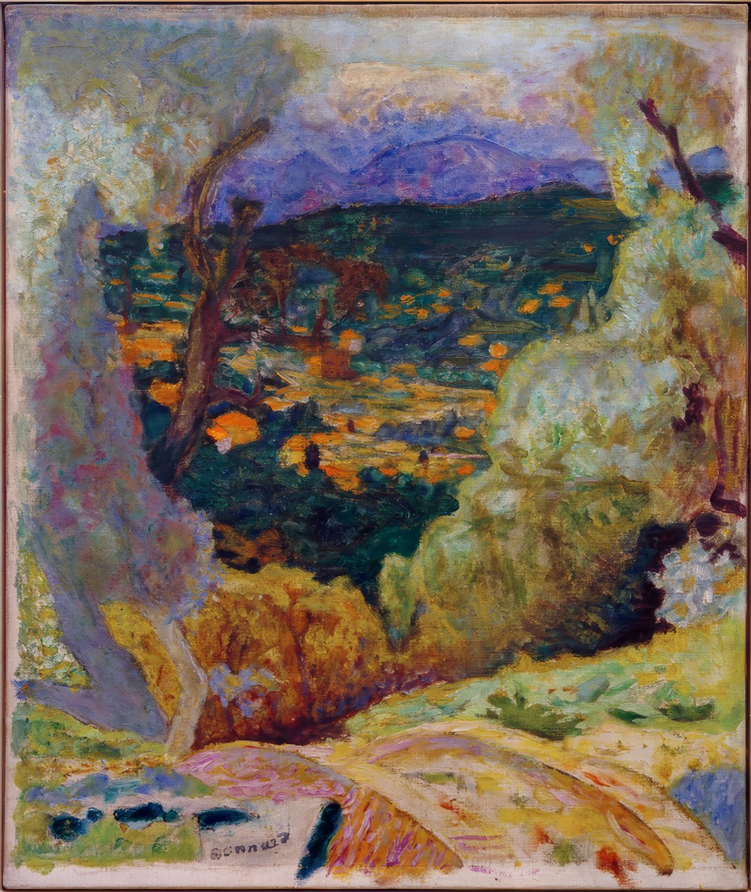 Sydlige landskab: Le Cannet af Pierre Bonnard