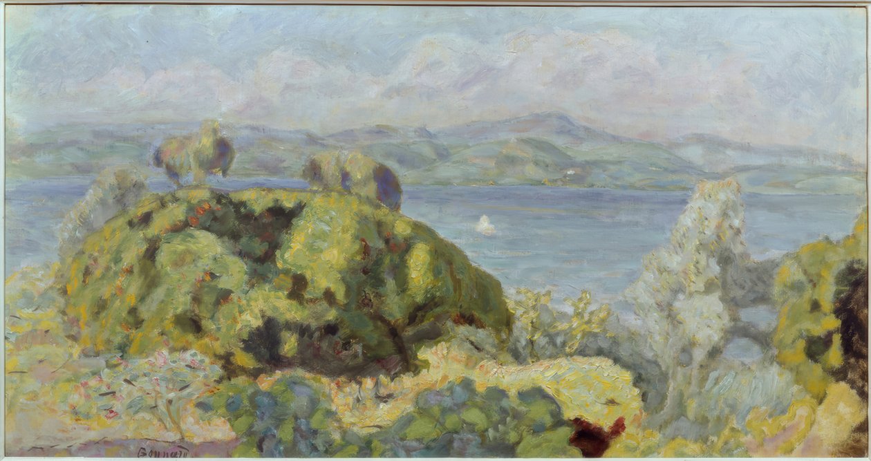 Landskab eller Smukt stormvejr af Pierre Bonnard