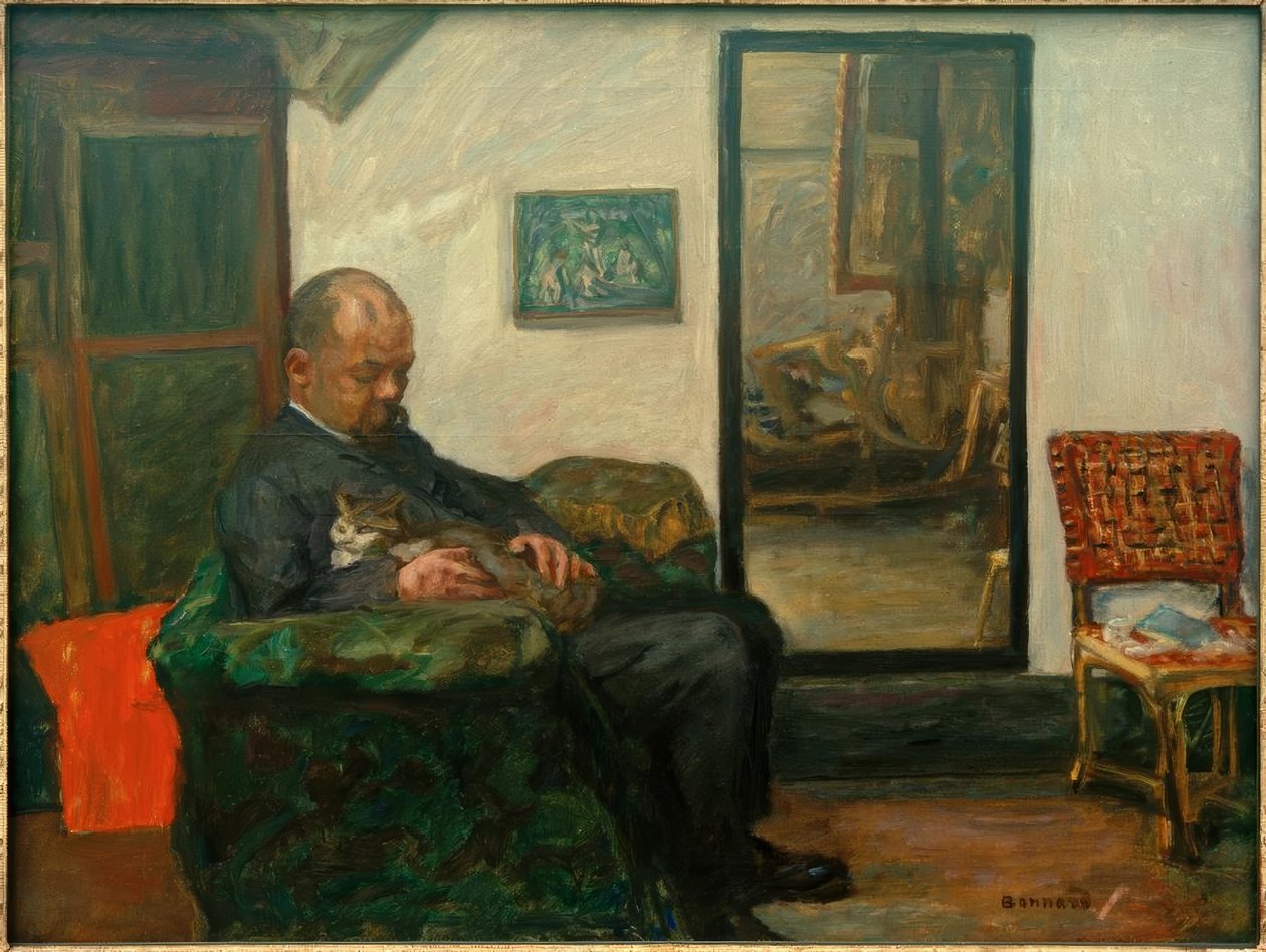 Portræt af Ambroise Vollard af Pierre Bonnard
