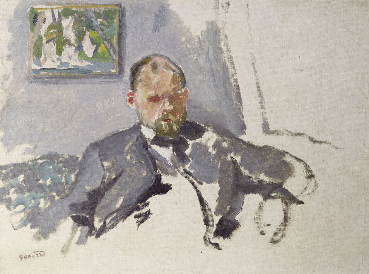 Portræt af Ambroise Vollard, ca. 1904 af Pierre Bonnard
