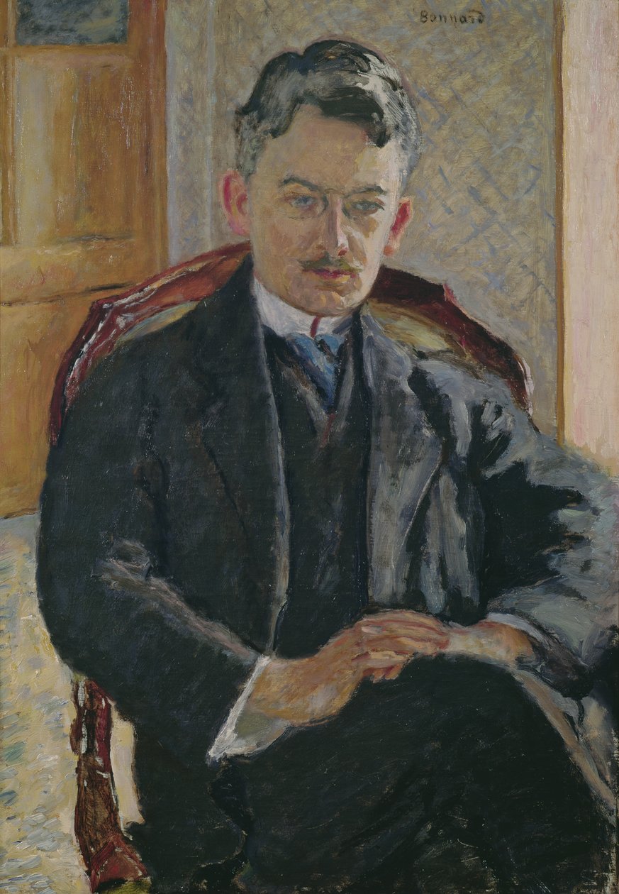Portræt af Georges Besson, 1909 af Pierre Bonnard