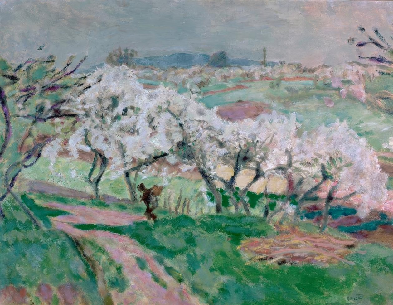 Forår i Normandiet af Pierre Bonnard