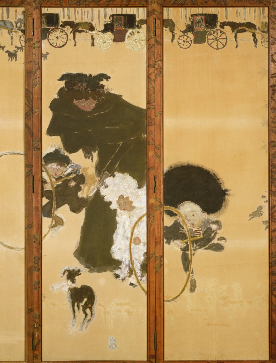 Sygeplejersker går af Pierre Bonnard