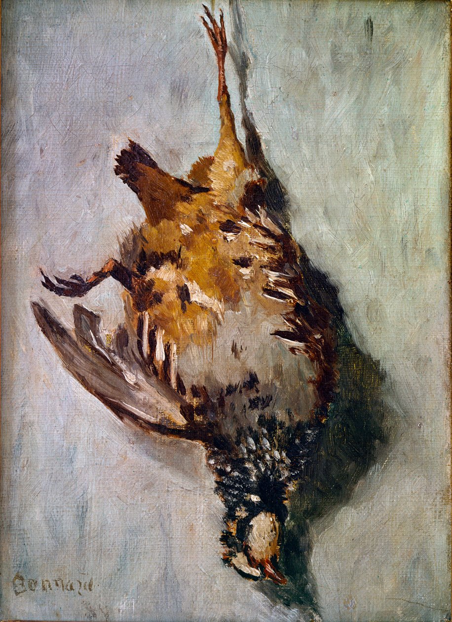 Rød agerhøne af Pierre Bonnard