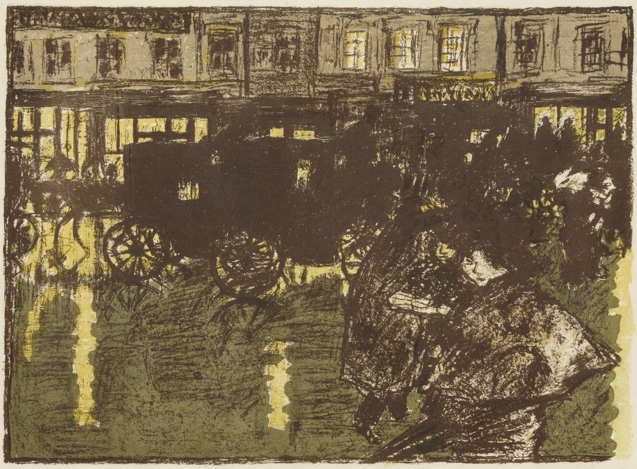 Nogle aspekter af livet i Paris af Pierre Bonnard
