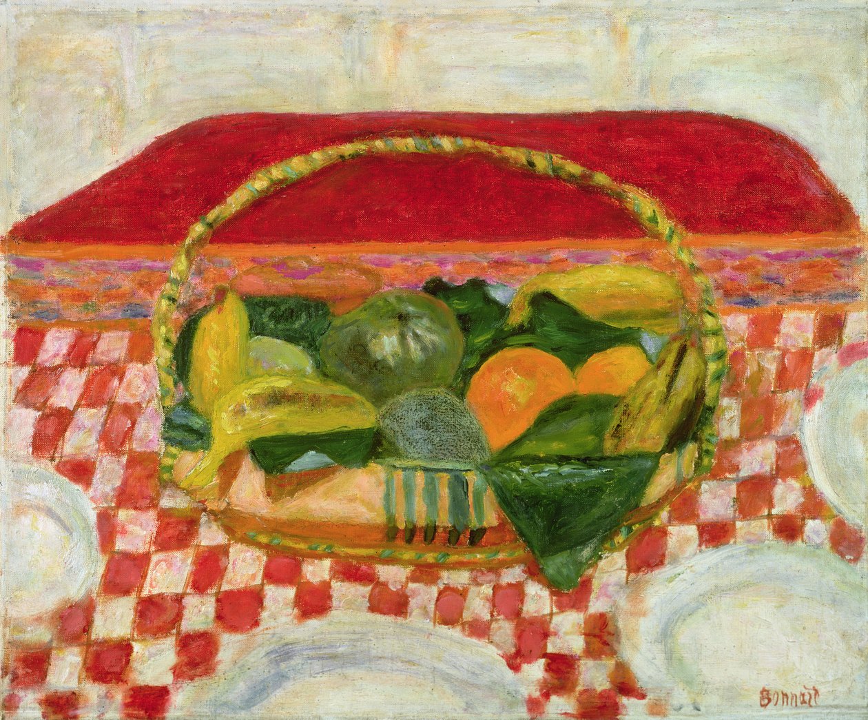 Stilleben af Pierre Bonnard