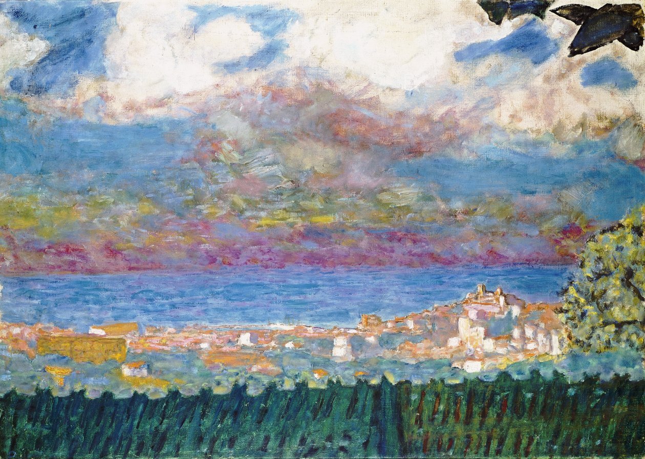 Stormfuld himmel over Cannes, 1945 af Pierre Bonnard