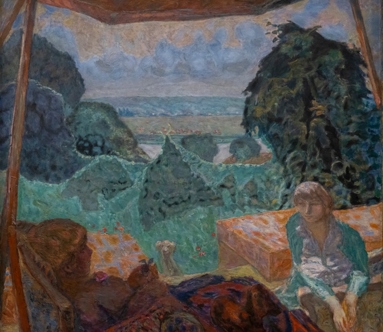 Sommer i Normandiet af Pierre Bonnard