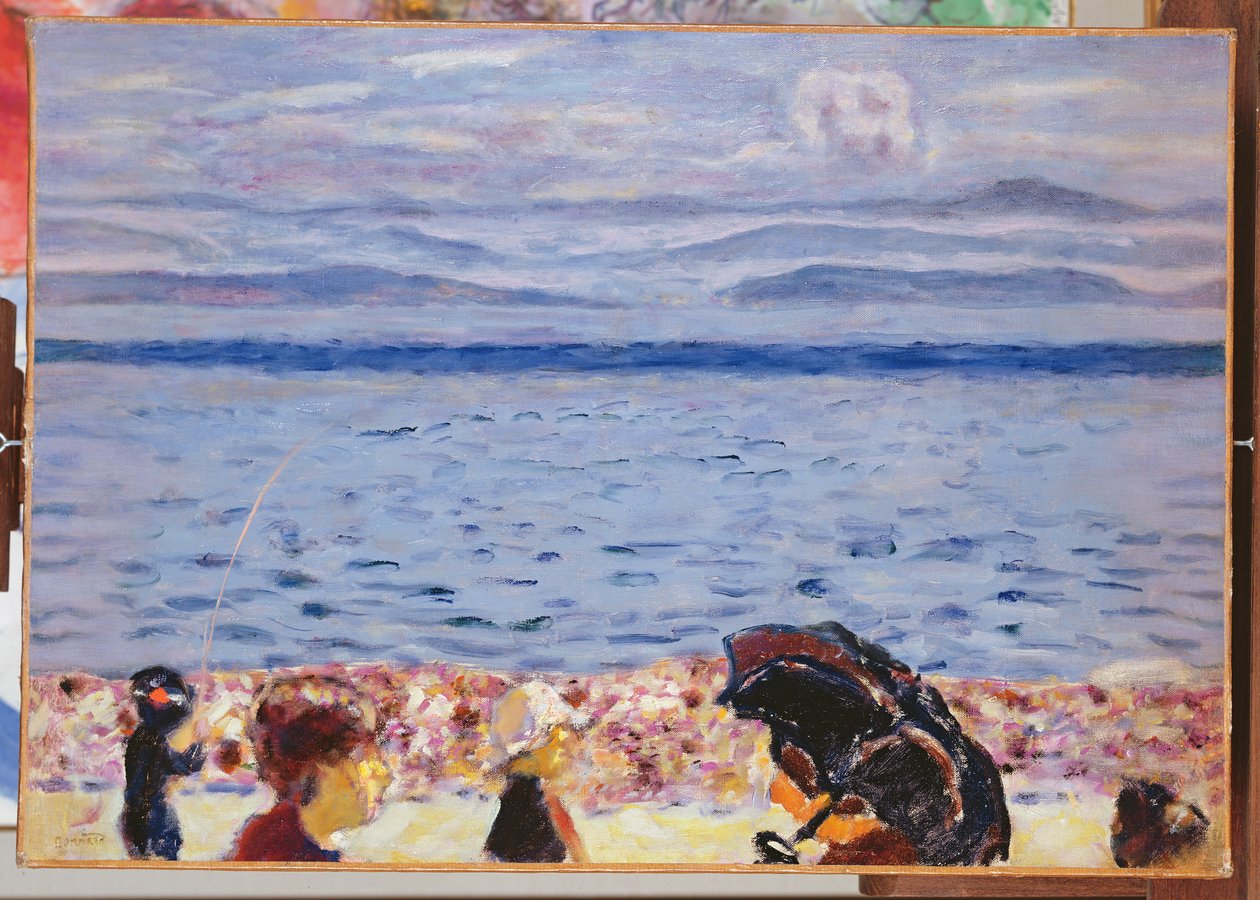 Stranden, Blå Hav, ca. 1930 af Pierre Bonnard