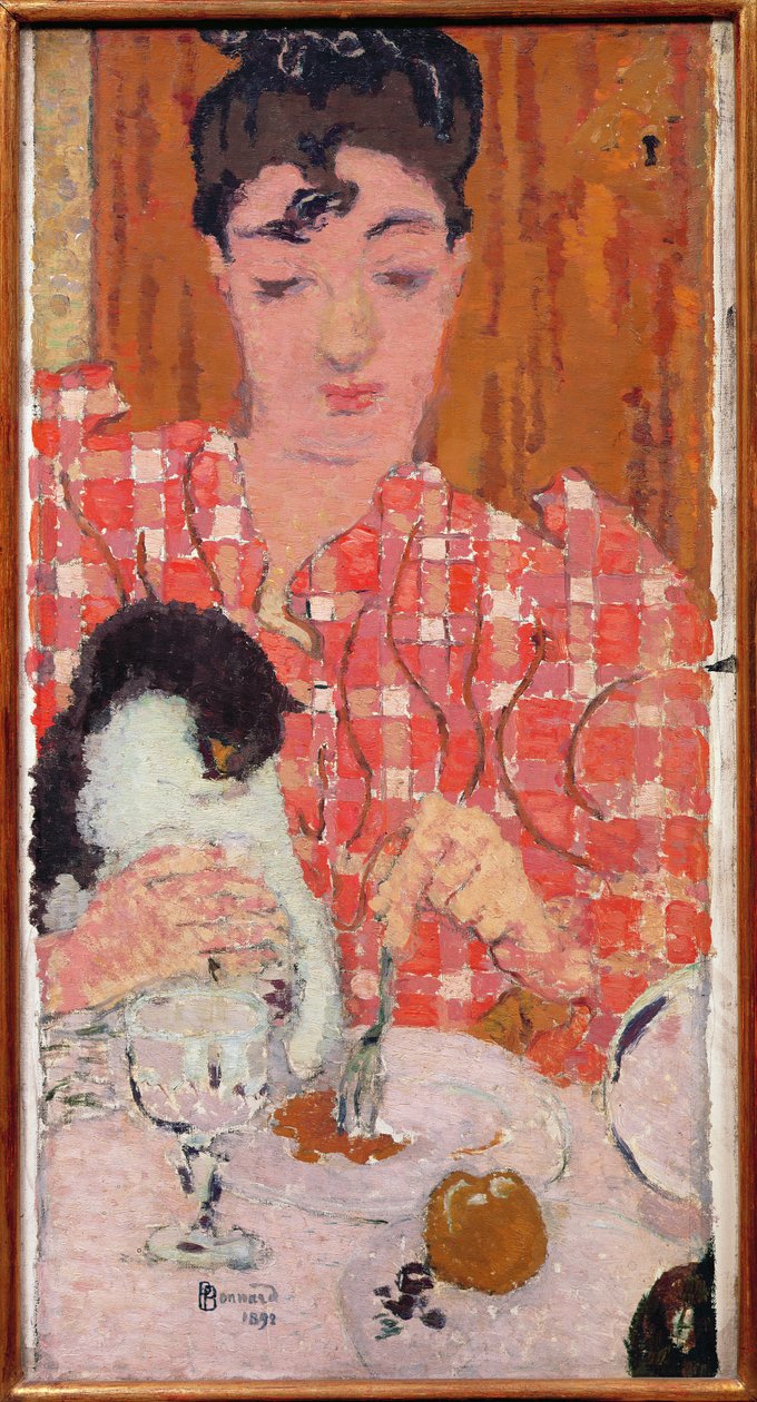 Den ternede bluse, 1892 af Pierre Bonnard