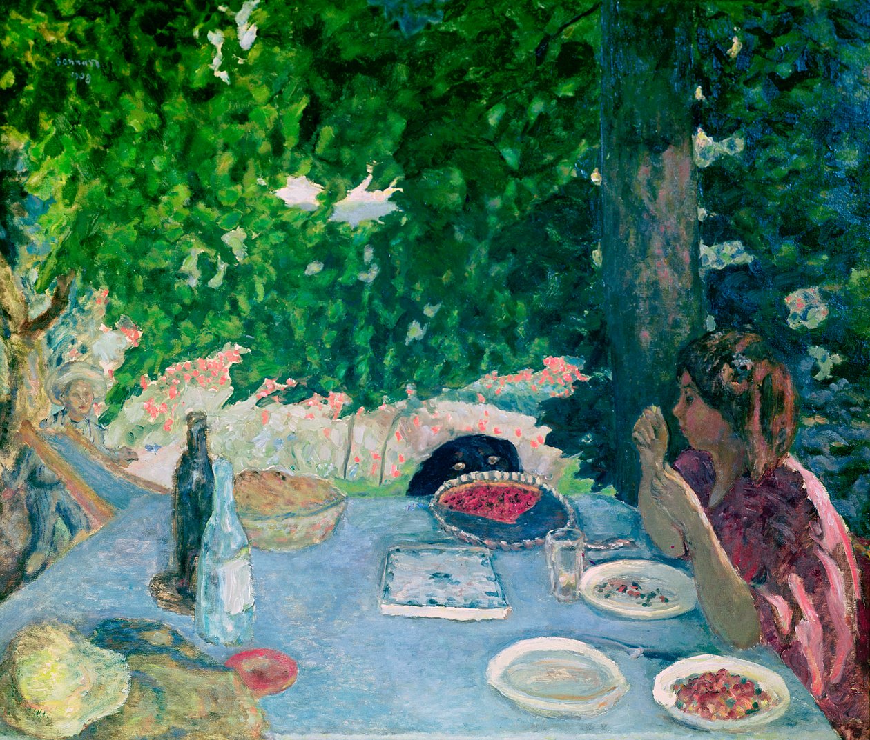 Kirsebærtærten, 1908 af Pierre Bonnard