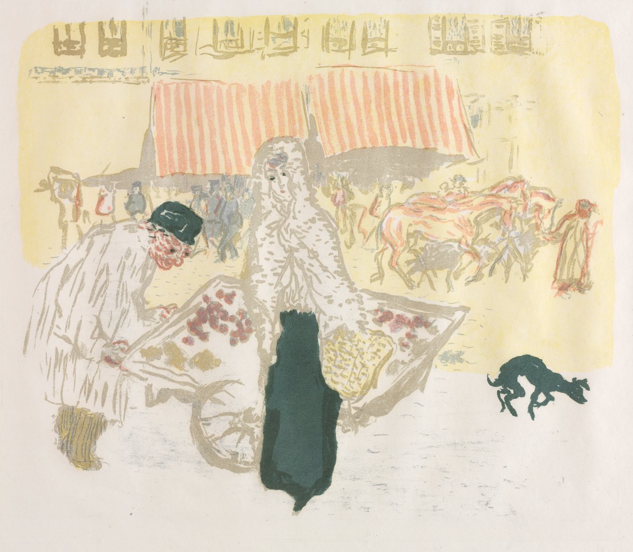 Costermonger af Pierre Bonnard