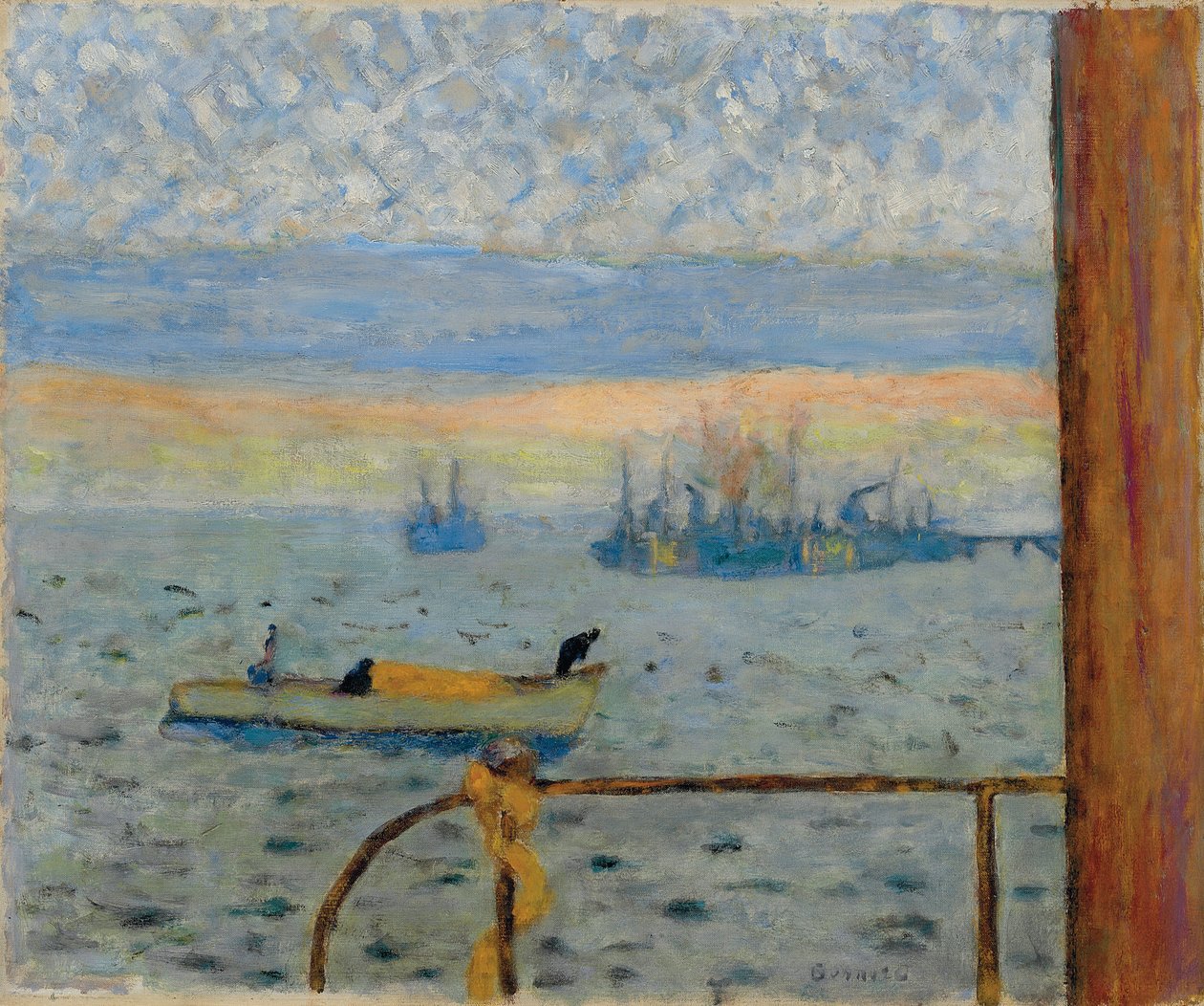 Havnen; La rade af Pierre Bonnard