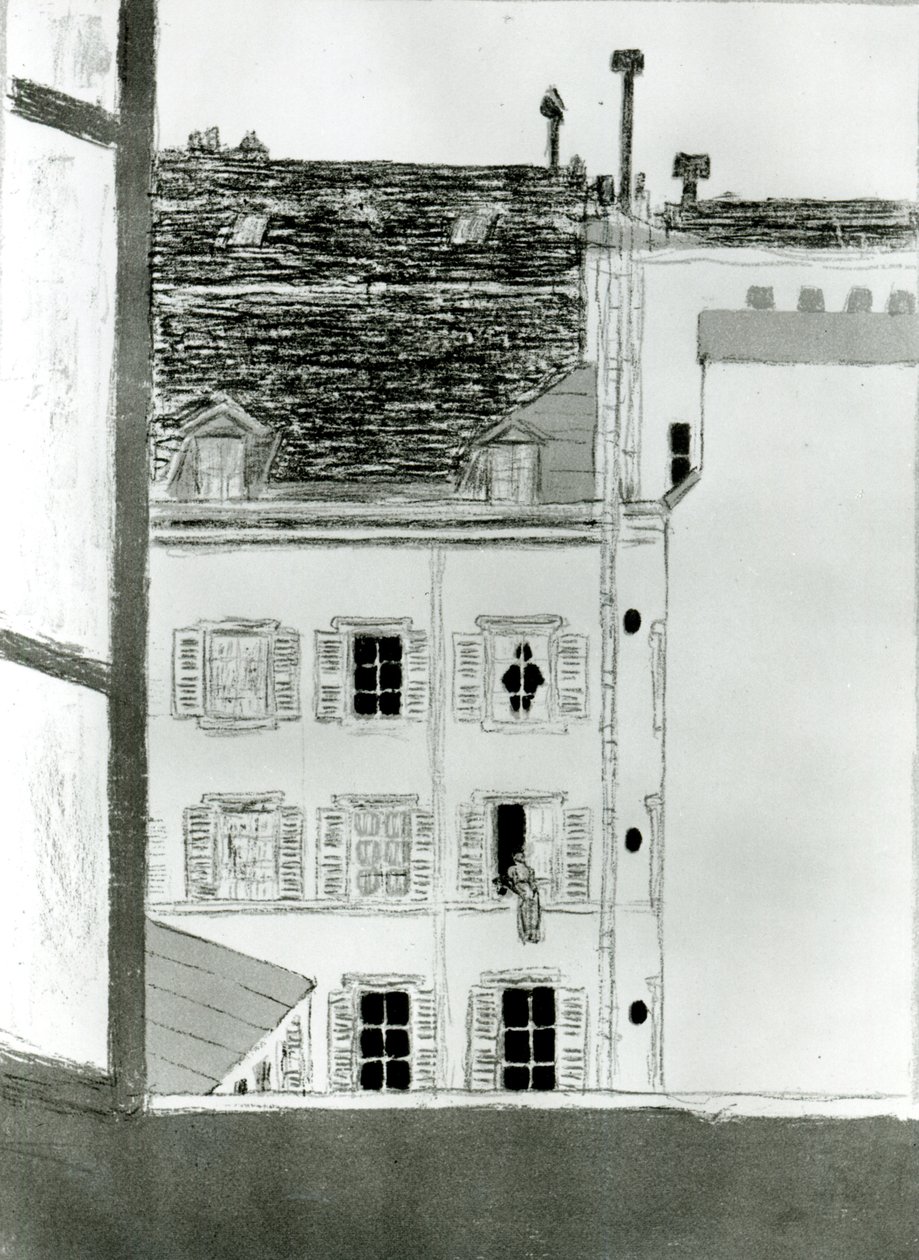 Huset i Gården af Pierre Bonnard