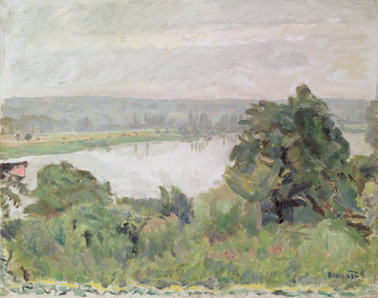 Seinen nær Vernon, 1911 af Pierre Bonnard